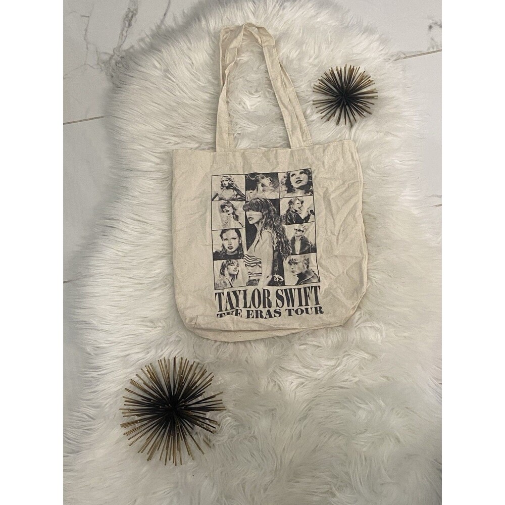 Taylor Swift The Eras Tour Tote Bag  VIP Canvas Swifties Limited Edition Concert